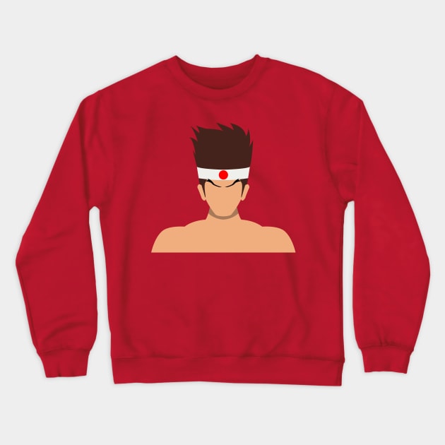 Joe Higashi Vector Crewneck Sweatshirt by MagicFlounder